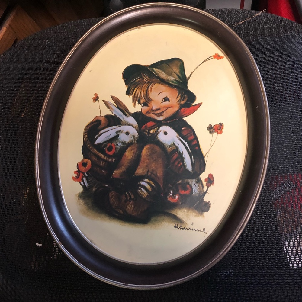 1983 Hummel “Playmates” Tin Tray - 524 $15 or $12 w/offer